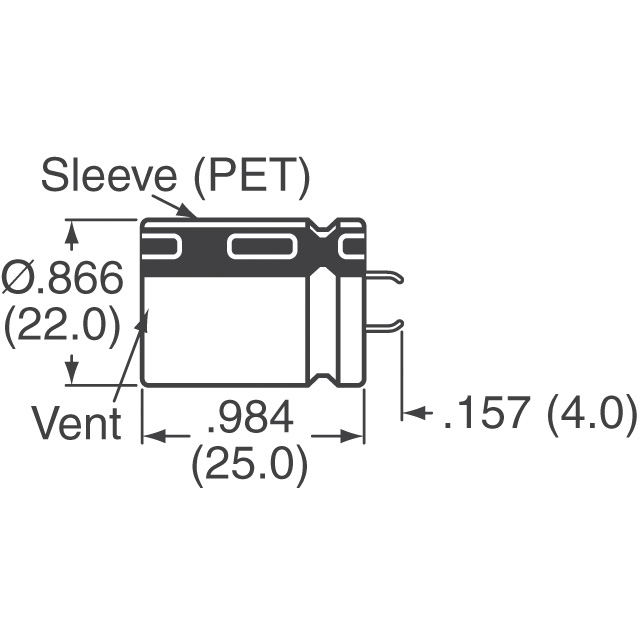 EKMQ451VSN680MP25S United Chemi-Con  Aluminum Electrolytic Capacitors